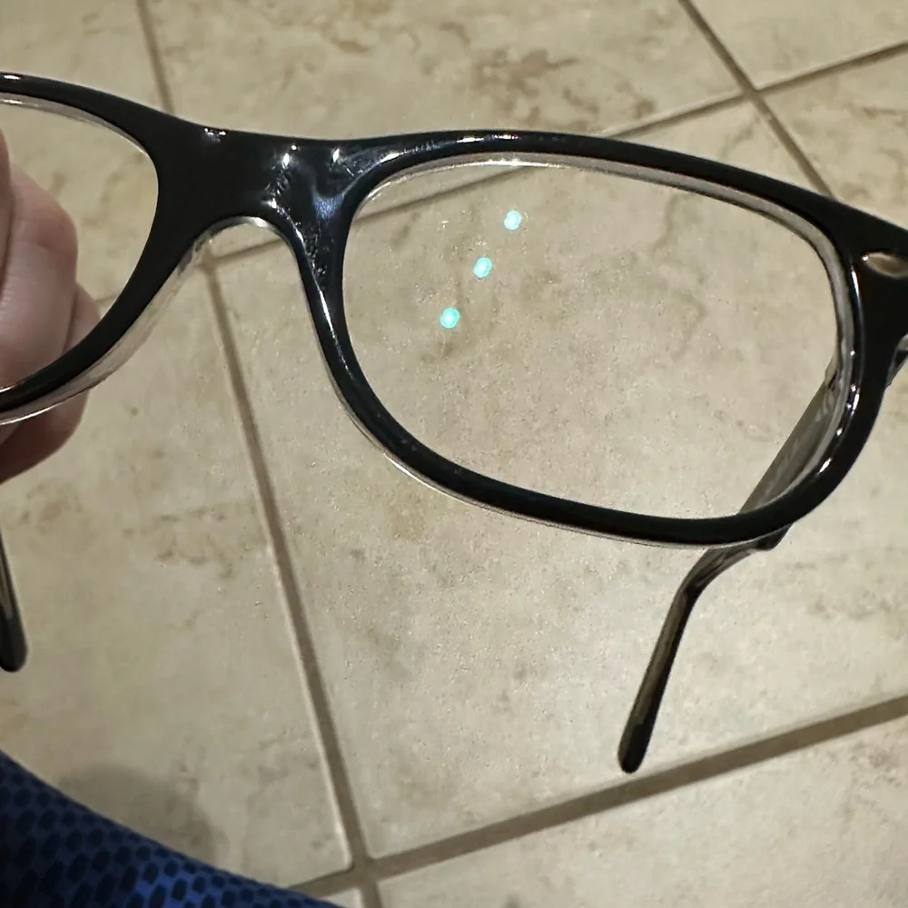 Ray-Ban Junior RB1555 3529 Black Eyeglasses Frames 46-16 125
